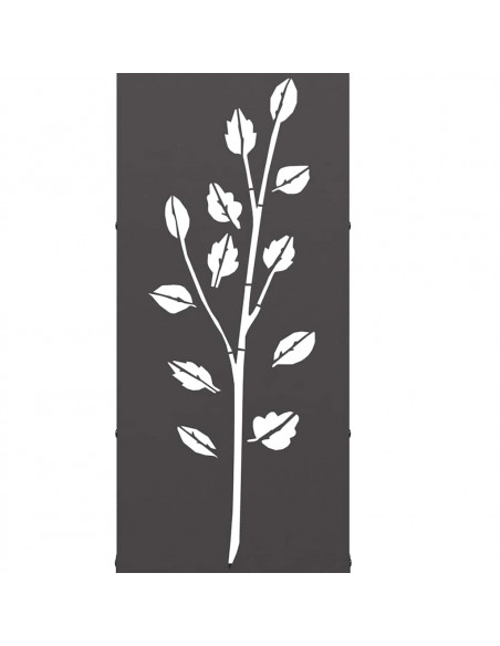 Rastrelliera per Legna da Ardere Nera 40x30x80 cm