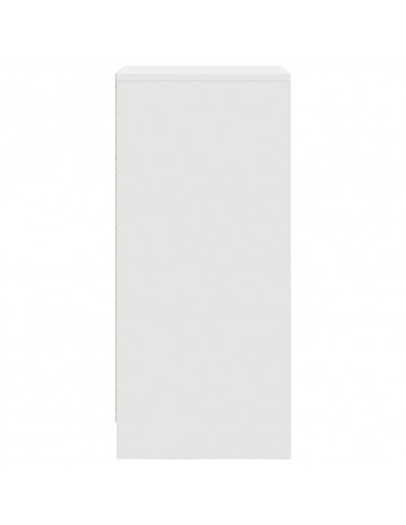Scarpiera Bianca 29,5x34x76 cm in Legno Multistrato