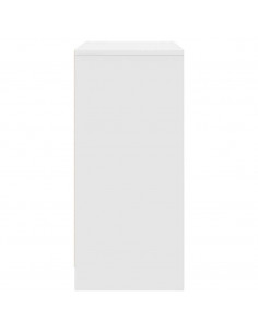 Scarpiera Bianca 57x34x76 cm in Legno Multistrato 2