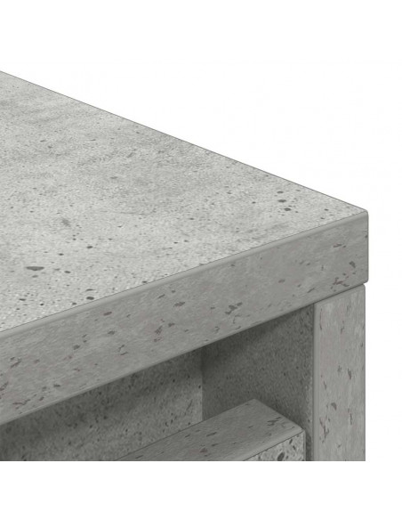 Scarpiera Grigio Cemento 29,5x34x76 cm in Legno Multistrato