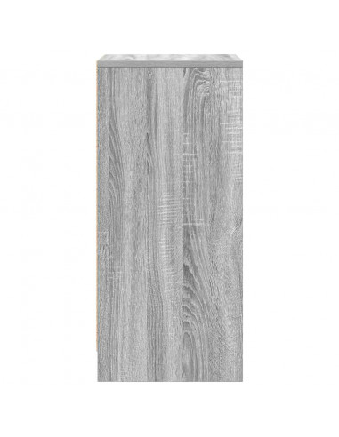 Scarpiera Grigio Sonoma 29,5x34x76 cm in Legno Multistrato
