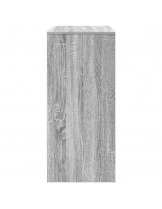 Scarpiera Grigio Sonoma 57x34x76 cm in Legno Multistrato 2