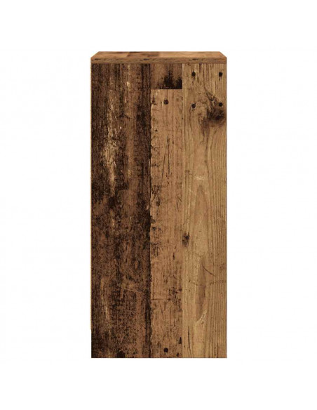 Scarpiera Legno Antico 29,5x34x76 cm in Legno Multistrato