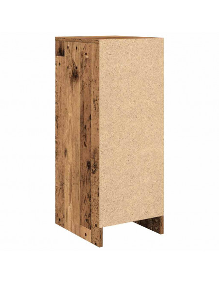 Scarpiera Legno Antico 29,5x34x76 cm in Legno Multistrato