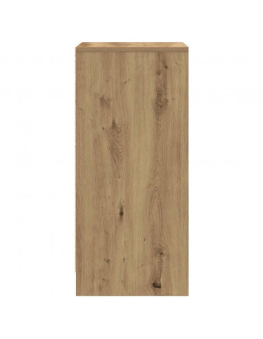 Scarpiera Rovere Artigianale 29,5x34x76 cm in Legno Multistrato