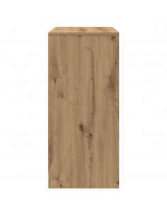 Scarpiera Rovere Artigianale 57x34x76 cm in Legno Multistrato 2