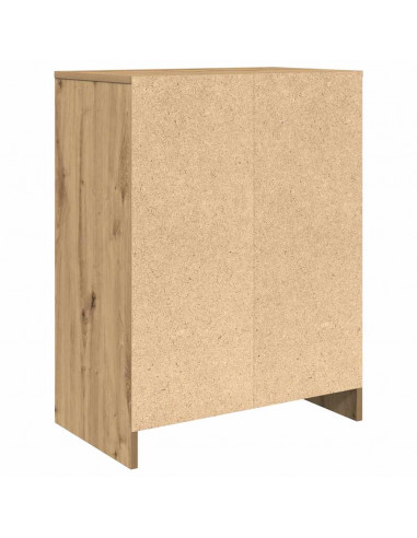 Scarpiera Rovere Artigianale 57x34x76 cm in Legno Multistrato