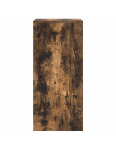 Scarpiera Rovere Fumo 29,5x34x76 cm in Legno Multistrato 2