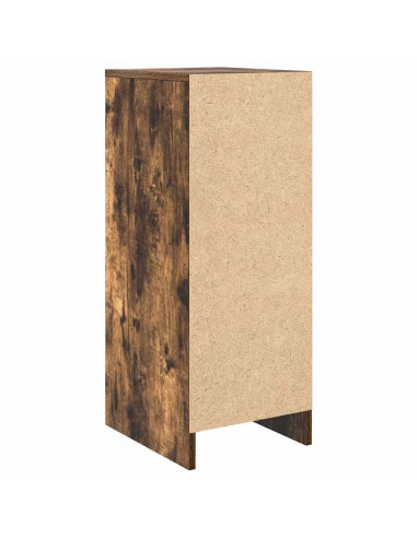 Scarpiera Rovere Fumo 29,5x34x76 cm in Legno Multistrato