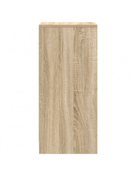 Scarpiera Rovere Sonoma 29,5x34x76 cm in Legno Multistrato
