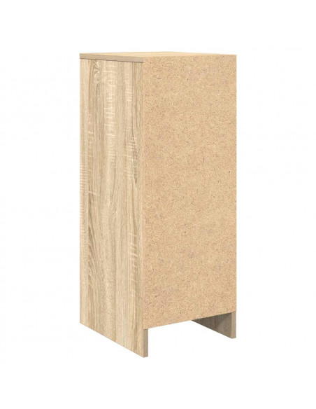 Scarpiera Rovere Sonoma 29,5x34x76 cm in Legno Multistrato