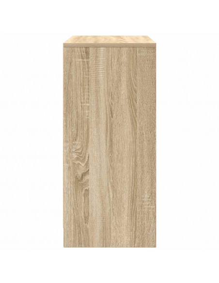 Scarpiera Rovere Sonoma 57x34x76 cm in Legno Multistrato