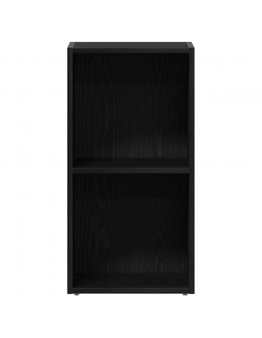 Scatola per Contenitori LP in Rovere Nero 71x34x36cm Truciolato