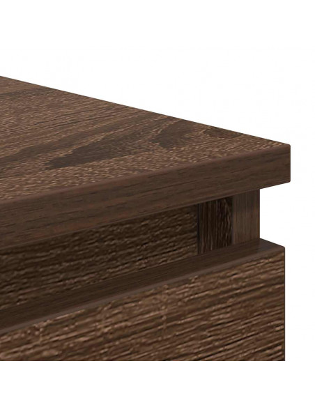 Scrivania Bianca 86x49x76 cm in Legno Multistrato