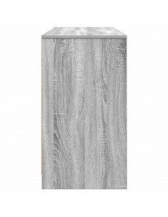 Scrivania Grigio Sonoma 120x42x76 cm in Legno Multistrato 2