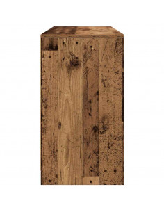 Scrivania Legno Antico 120x42x76 cm in Legno Multistrato 2