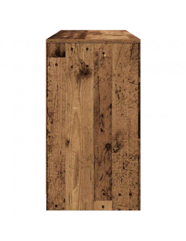 Scrivania Legno Antico 120x42x76 cm in Legno Multistrato