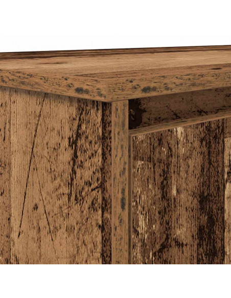 Scrivania Legno Antico 120x42x76 cm in Legno Multistrato