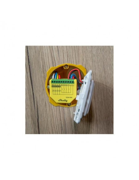 Shelly Plus RGBW PM Wireless Verde, Giallo