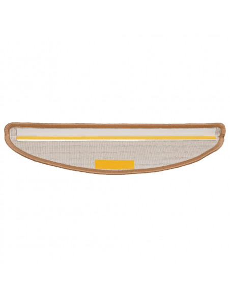 Tappetini per Scale 30 pz Beige 56x17x3 cm