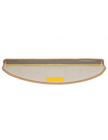 Tappetini per Scale 30 pz Beige 65x21x4 cm