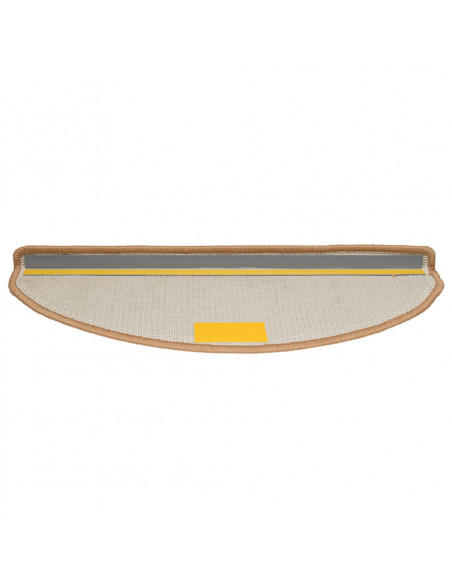 Tappetini per Scale 30 pz Beige 65x21x4 cm