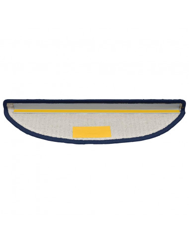 Tappetini per Scale 30 pz Blu 56x17x3 cm