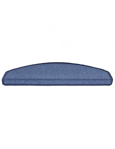 Tappetini per Scale 30 pz Blu 65x24x4 cm