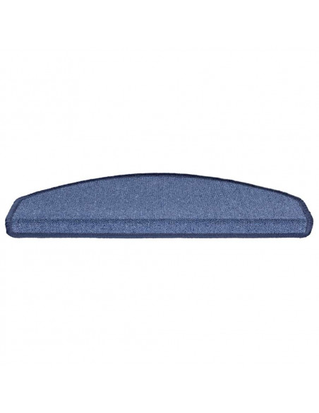 Tappetini per Scale 30 pz Blu 65x24x4 cm