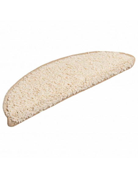 Tappetini per Scale 30 pz Crema 56x17x3 cm