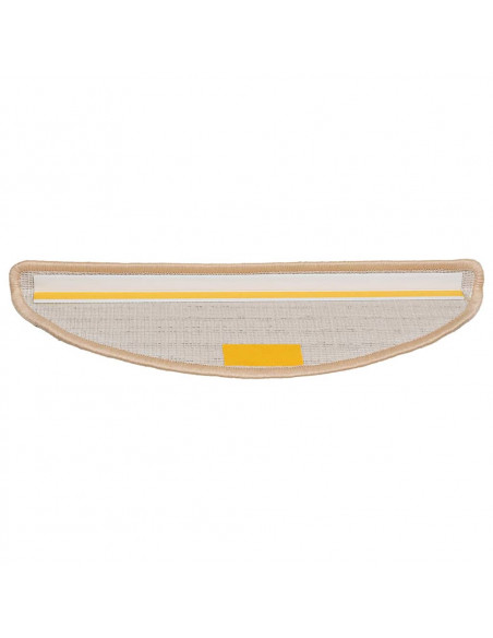Tappetini per Scale 30 pz Crema 56x17x3 cm