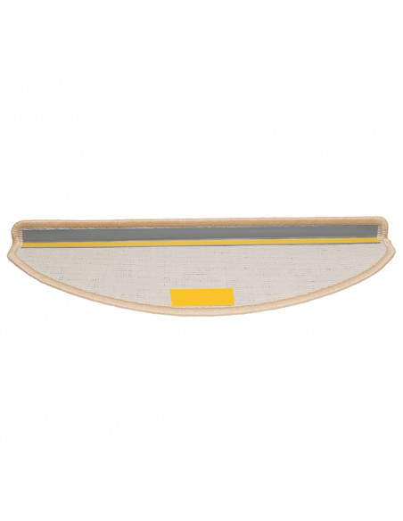 Tappetini per Scale 30 pz Crema 65x21x4 cm
