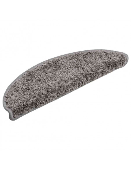 Tappetini per Scale 30 pz Grigi 56x17x3 cm