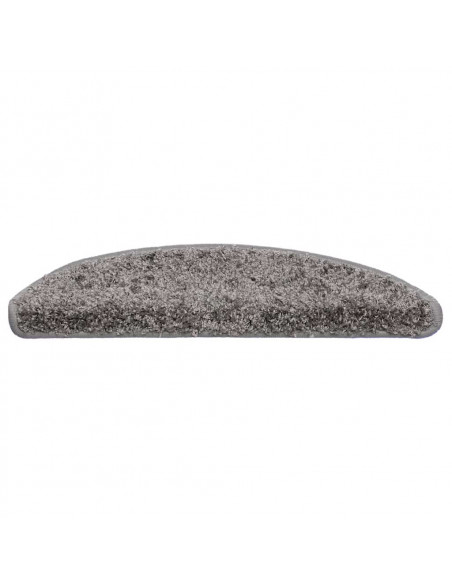 Tappetini per Scale 30 pz Grigi 56x17x3 cm