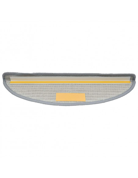 Tappetini per Scale 30 pz Grigi 56x17x3 cm