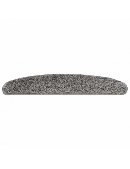 Tappetini per Scale 30 pz Grigi 65x21x4 cm