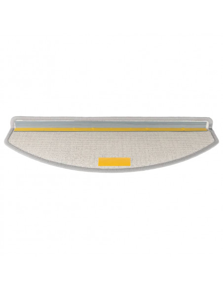 Tappetini per Scale 30 pz Grigio Chiaro 65x24x4 cm