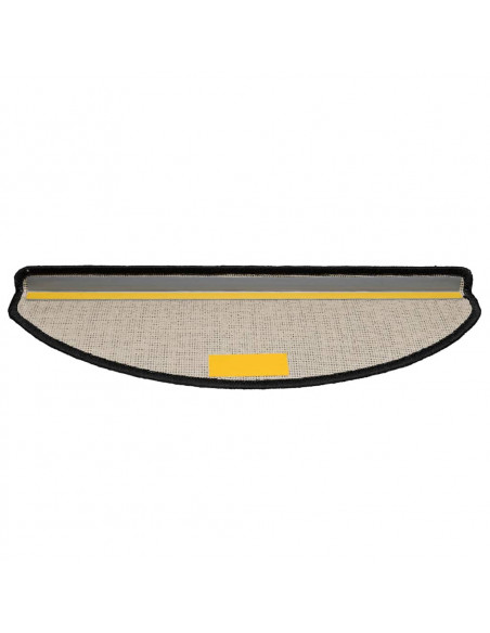 Tappetini per Scale 30 pz Neri 65x21x4 cm