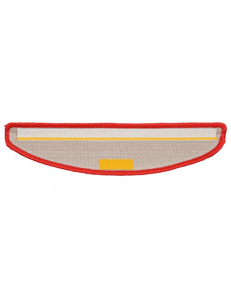 Tappetini per Scale 30 pz Rossi 56x17x3 cm