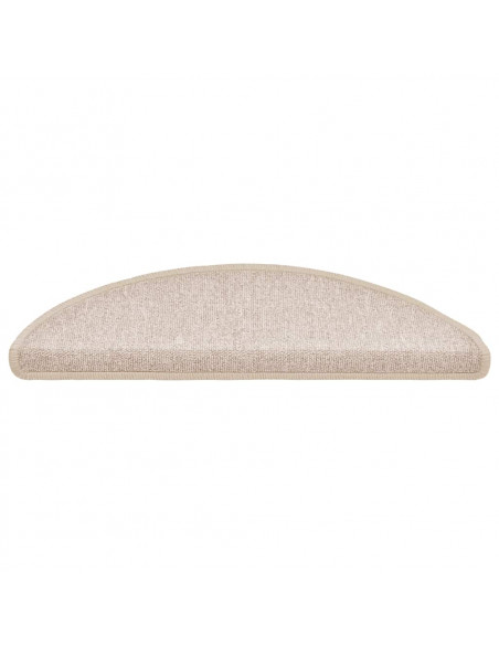 Tappetini per Scale 30 pz Tortora 56x17x3 cm