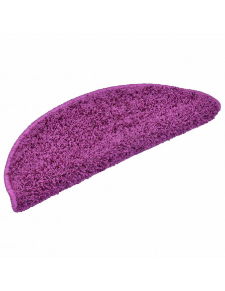 Tappetini per Scale 30 pz Viola 65x21x4 cm