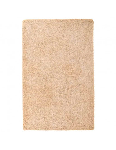 Tappeto Shaggy a Pelo Lungo NAVARRA Beige 130x200 cm poliestere