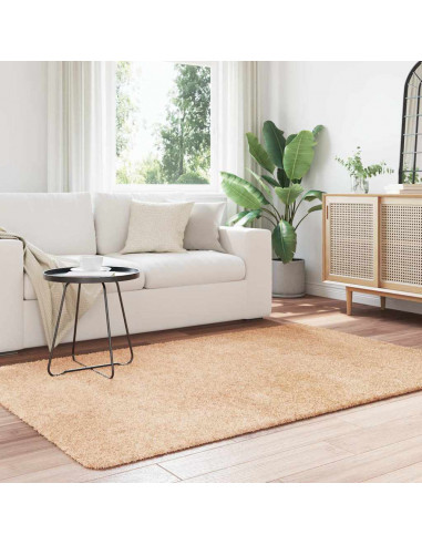 Tappeto Shaggy a Pelo Lungo NAVARRA Beige 130x200 cm poliestere