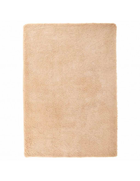 Tappeto Shaggy a Pelo Lungo NAVARRA Beige 160x230 cm poliestere