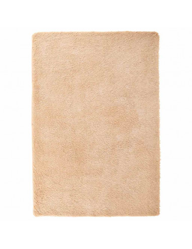 Tappeto Shaggy a Pelo Lungo NAVARRA Beige 200x290 cm poliestere