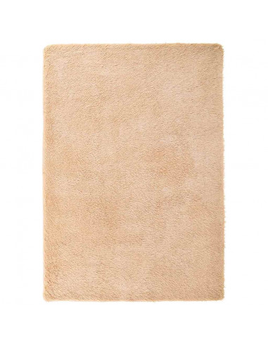 Tappeto Shaggy a Pelo Lungo NAVARRA Beige 240x340 cm poliestere