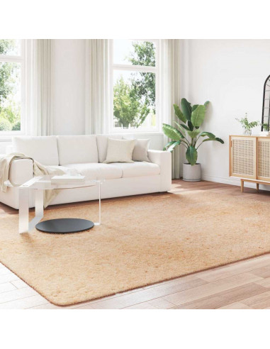 Tappeto Shaggy a Pelo Lungo NAVARRA Beige 240x340 cm poliestere