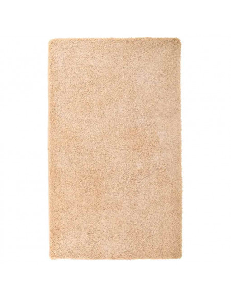 Tappeto Shaggy a Pelo Lungo NAVARRA Beige 60x100 cm poliestere