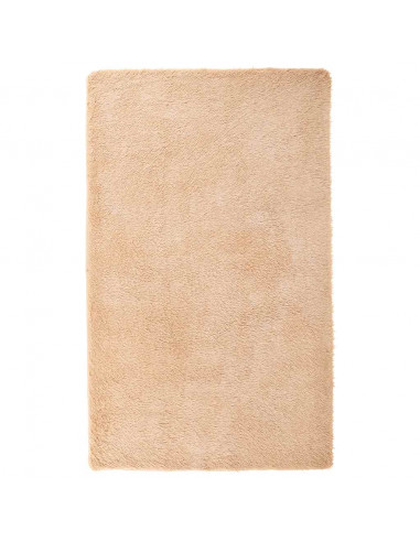 Tappeto Shaggy a Pelo Lungo NAVARRA Beige 80x150 cm poliestere