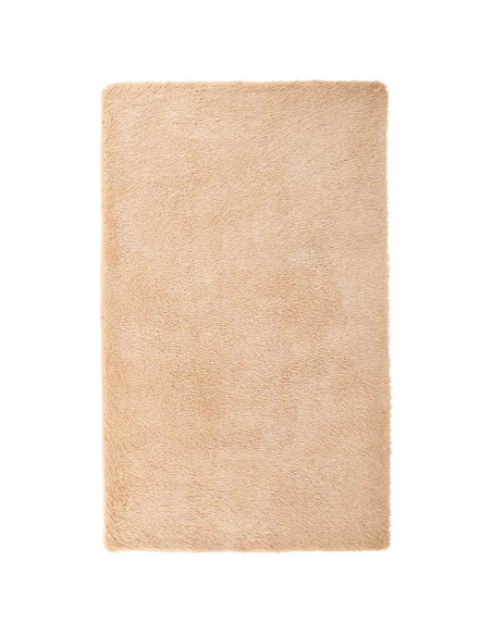 Tappeto Shaggy a Pelo Lungo NAVARRA Beige 80x150 cm poliestere